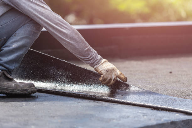 Professional Crawl Space Encapsulation technician working in Streamwood, IL